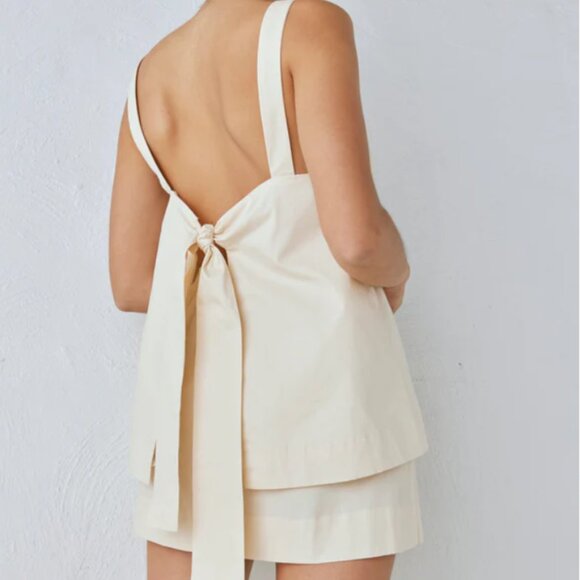 NWT VRG GIRL Elka Top in Cream - Picture 2 of 3